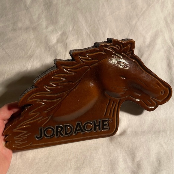 Vintage Jordache Wooden Horse Promo Sign - Picture 5 of 10